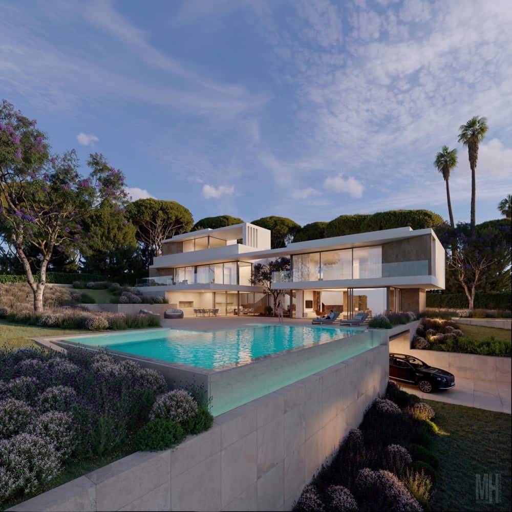 Almenara Villa perspective