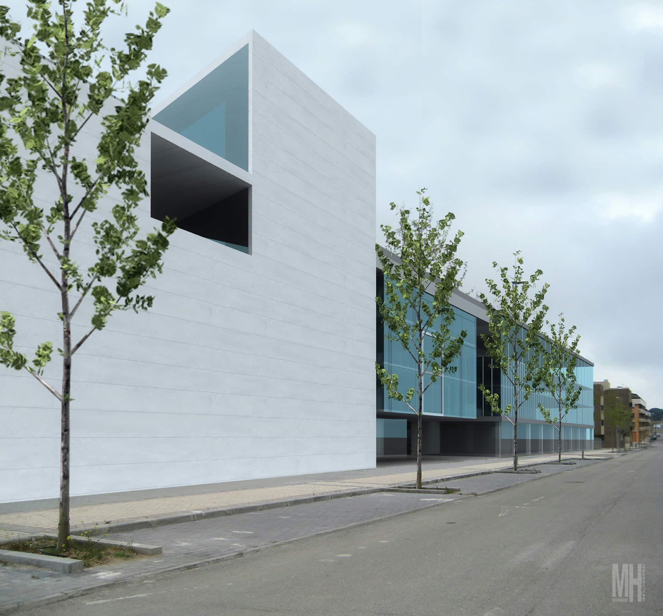 Centro Cívico Yebes render 2
