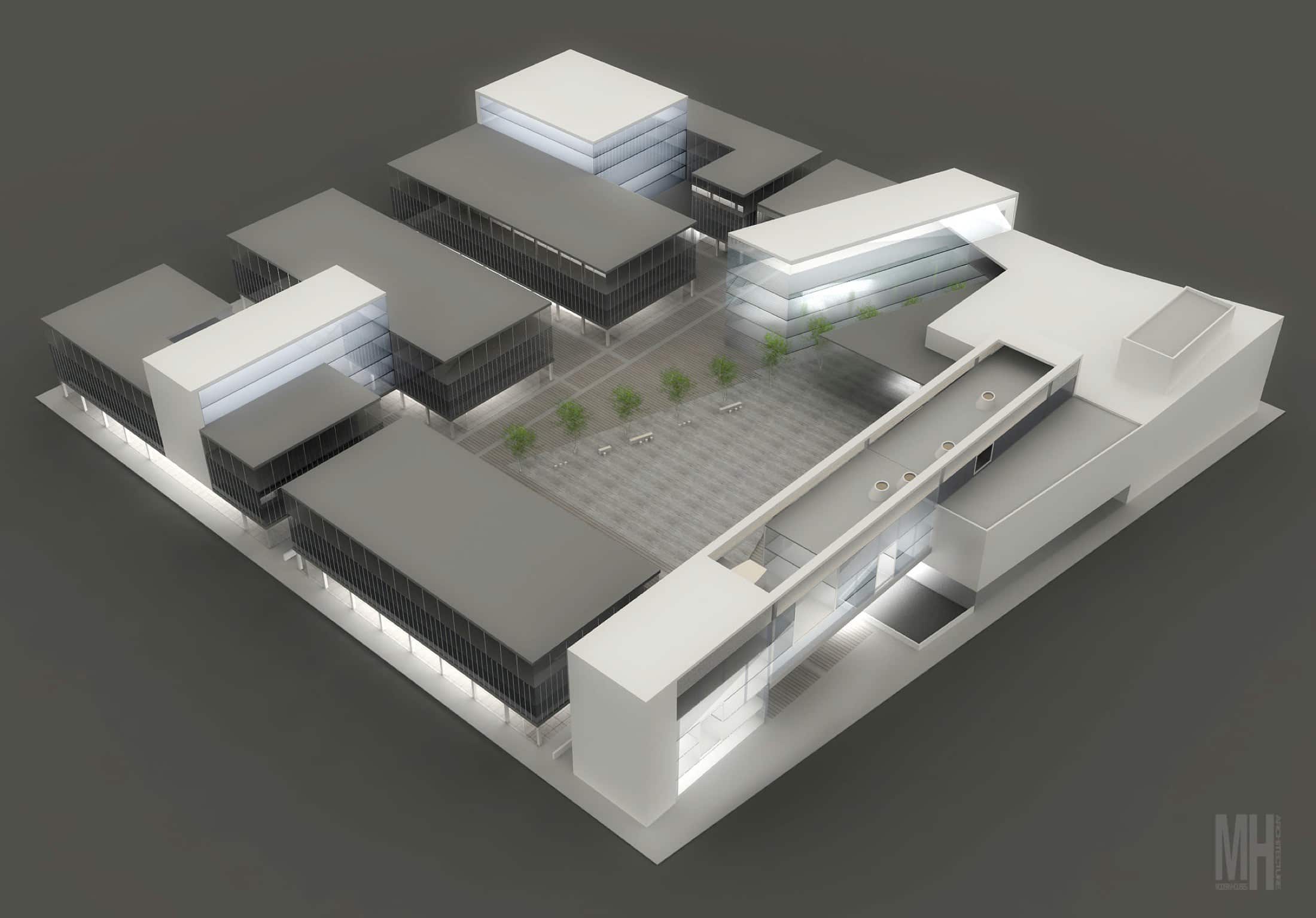 Centro Cívico Yebes render 3