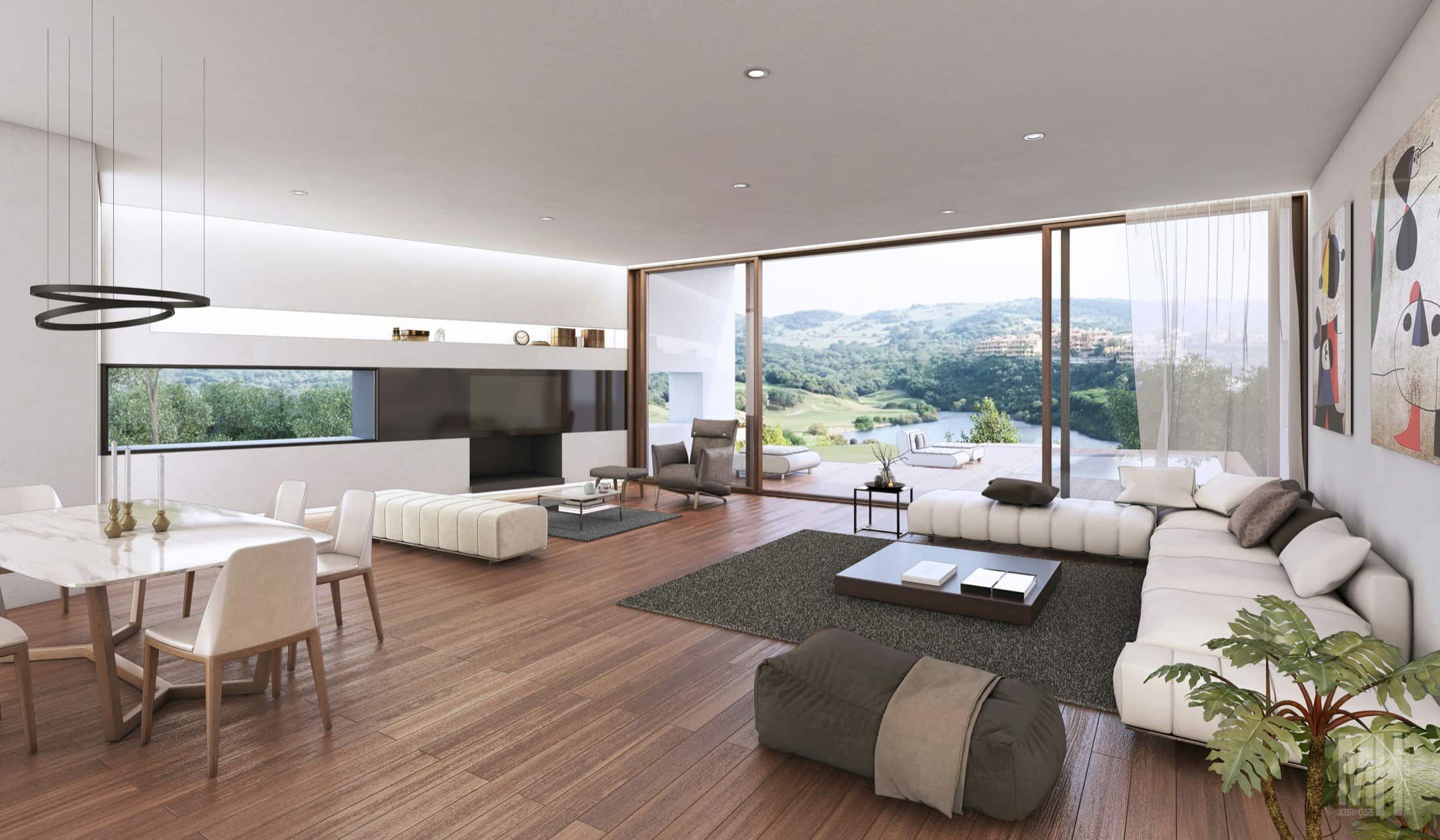 Origami House render 2