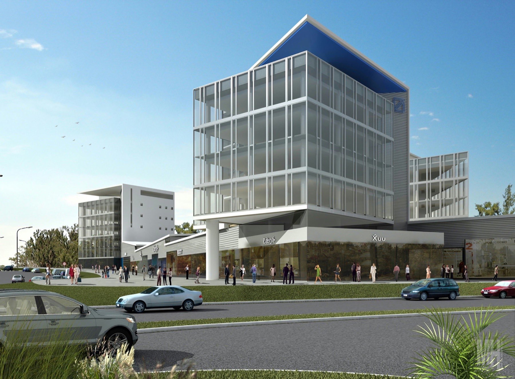 Centro Comercial Y Oficinas