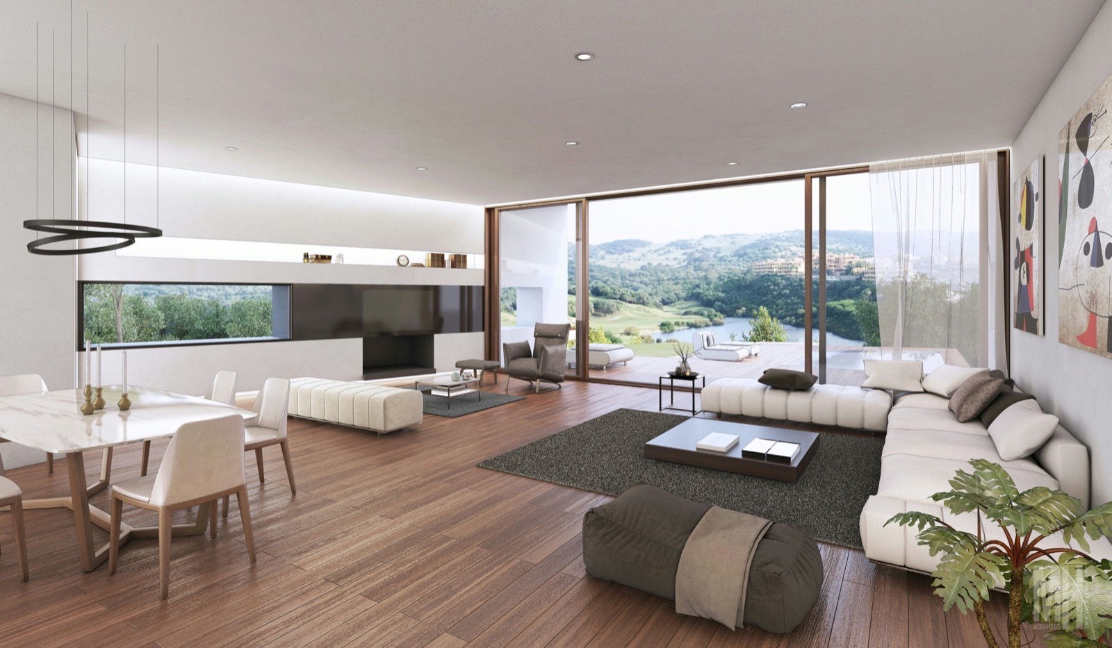 Origami House render 2